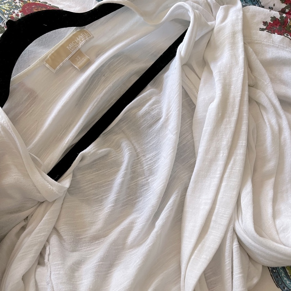 Michael Kors white summer sweater